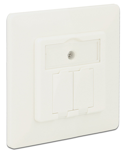 DELOCK Wall Outlet για Keystone 86219 DELOCK Wall Outlet για Keystone 86219