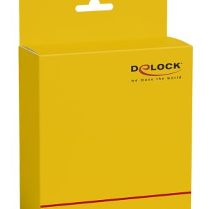 DELOCK καλώδιο USB Type-C σε 3x DC 5.5 x 2.1mm 86801, 1m, μαύρο 3 μαύρο