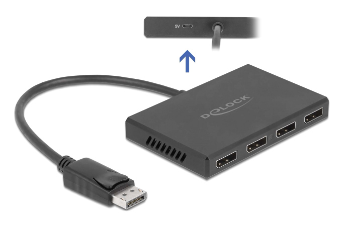 DELOCK DisplayPort splitter 87794 DELOCK DisplayPort splitter 87794