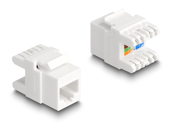 DELOCK keystone module RJ45 σε LSA Cat.6A 88131 DELOCK keystone module RJ45 σε LSA Cat.6A 88131