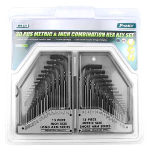 PROSKIT σετ κλειδιά Allen 8PK-027 σε σχήμα L, με θήκη, 30τμχ 4 8PK 027 3