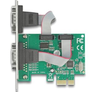 DELOCK κάρτα επέκτασης PCIe σε 2x RS-232 90007, 921.6Kbps 3 90007 2