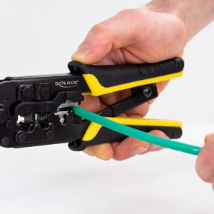 DELOCK εργαλείο πτύχωσης με απογυμνωτή καλωδίων RJ45/12/11 90505, 8+6+4P 3 90505 2