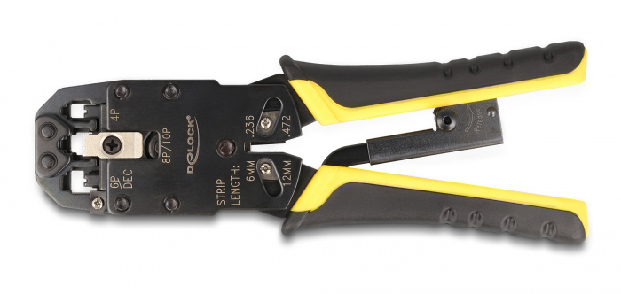 DELOCK πρέσα ακροδεκτών 90523 για καλώδια δικτύου RJ50/RJ45/RJ12/RJ11 DELOCK πρέσα ακροδεκτών 90523 για καλώδια δικτύου RJ50/RJ45/RJ12/RJ11