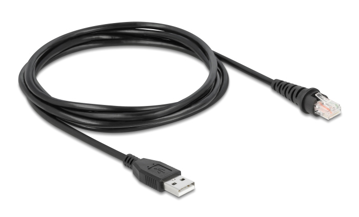 DELOCK καλώδιο USB σε RJ50 90598 για barcode scanner DELOCK καλώδιο USB σε RJ50 90598 για barcode scanner