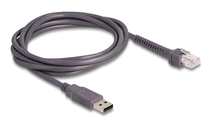 DELOCK καλώδιο USB σε RJ50 90599 για barcode scanner DELOCK καλώδιο USB σε RJ50 90599 για barcode scanner