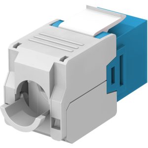 GOOBAY Keystone module RJ45 CAT 6A 90688, UTP, μπλε 3 μπλε