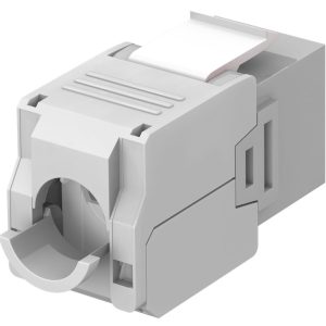 GOOBAY Keystone module RJ45 CAT 6A 90693, UTP, γκρι 3 γκρι