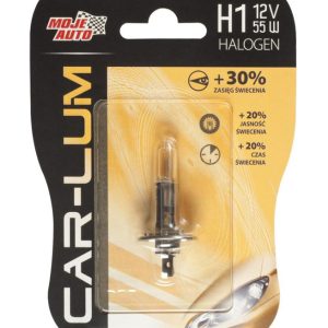 MOJE AUTO λάμπα αυτοκινήτου 91-001, H1, αλογόνου, 12V, 55W 2 H1