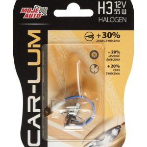 MOJE AUTO λάμπα αυτοκινήτου 91-002, H3, αλογόνου, 12V, 55W 2 H3