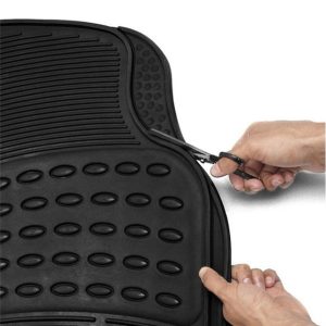 MOJE AUTO σετ πατάκια αυτοκινήτου 93-011, universal, μαύρο, 4τμχ 3 μαύρο