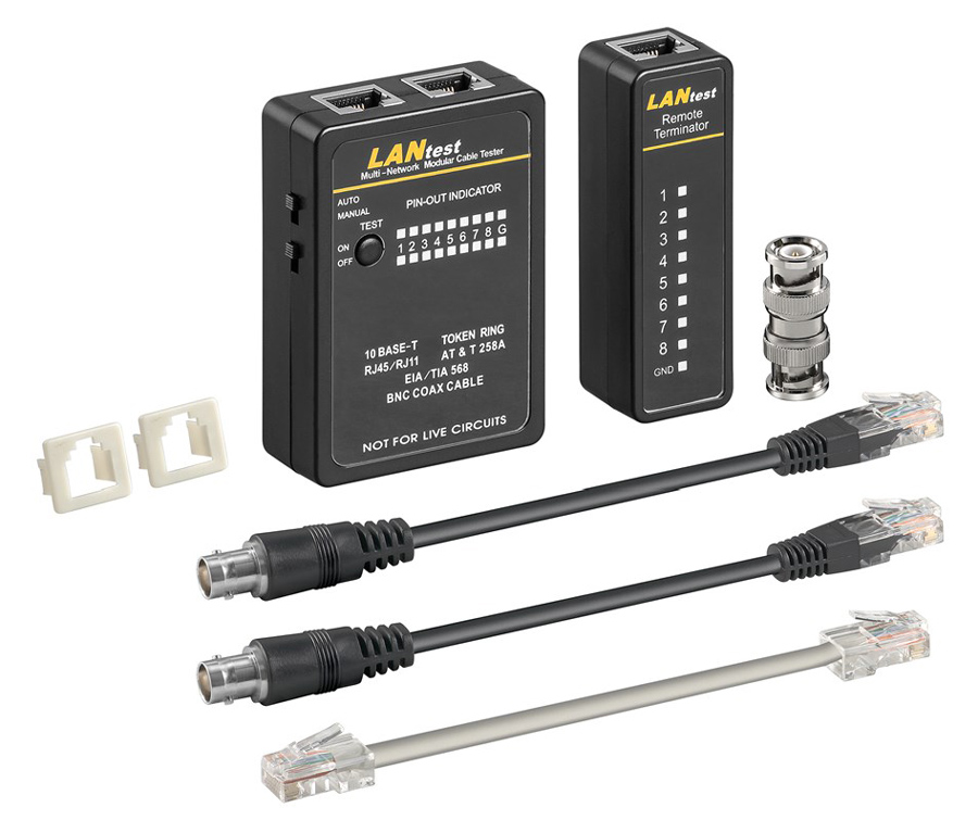 GOOBAY tester δικτύου 93010 με θήκη GOOBAY tester δικτύου 93010 με θήκη