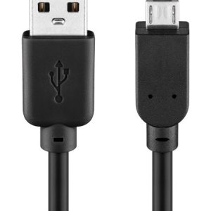 GOOBAY καλώδιο USB 2.0 σε Micro USB 93920, 3m, μαύρο