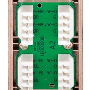 GOOBAY κυτίο σύνδεσης καλωδίων δικτύου 96101, CAT 6/CAT 7, STP, μαύρο 2 CAT 6/CAT 7