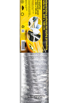 MOJE AUTO ηλιοπροστασία παρμπρίζ αυτοκινήτου 97-027, εξωτερική, 200x100cm 2 εξωτερική