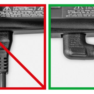 GOOBAY καλώδιο τροφοδοσίας Euro 97355, γωνιακό, 2x0.75 mm², 5m, μαύρο 3 2x0.75 mm²