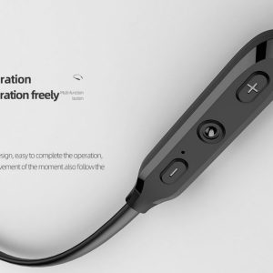 CELEBRAT earphones A19 με μαγνήτη, Bluetooth, 10mm, 110mAh, μαύρα 4 110mAh