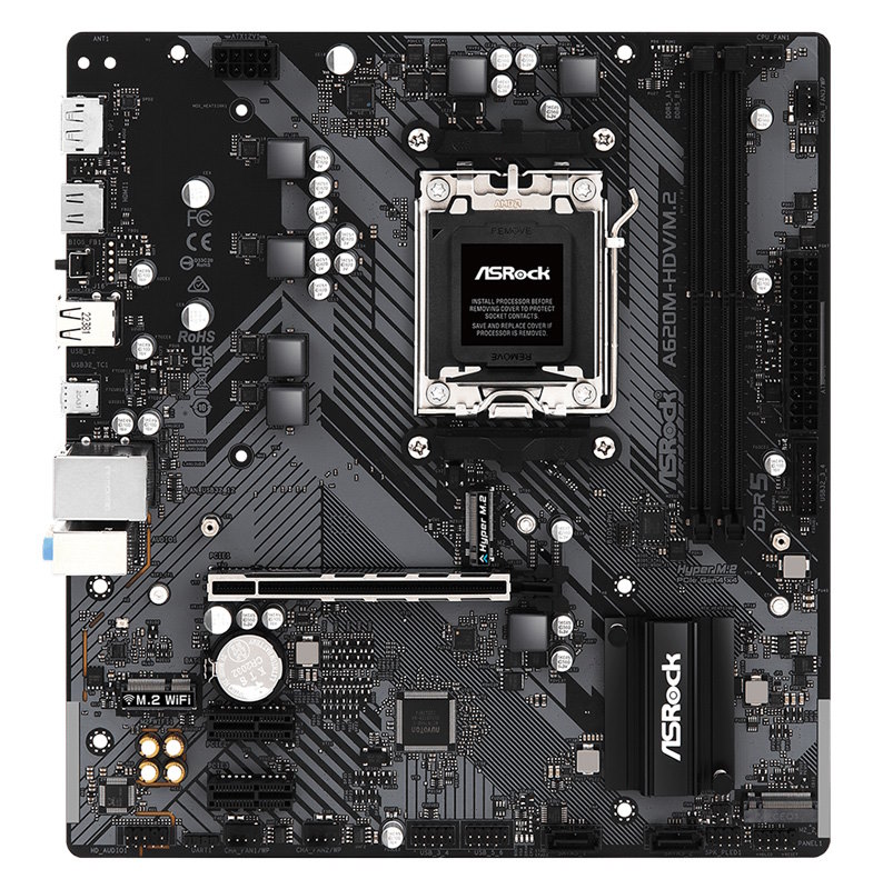 ASROCK μητρική A620M-HDV/M.2 ASROCK μητρική A620M-HDV/M.2
