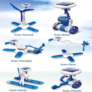 Κιτ κατασκευής ηλιακού οχήματος/ρομπότ AG211D, 6 σε 1 2 6 σε 1