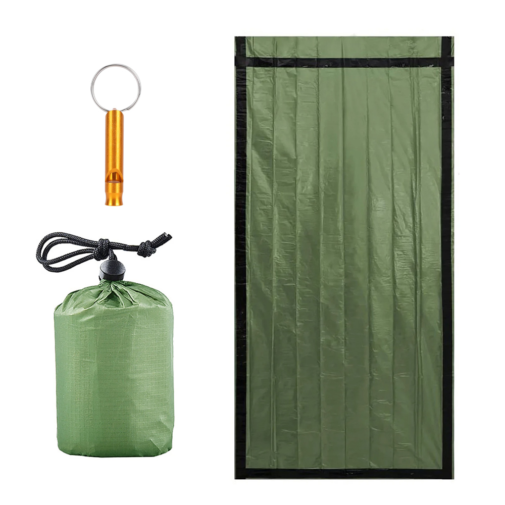 Θερμική κουβέρτα επιβίωσης AG404D με σφυρίχτρα Θερμική κουβέρτα επιβίωσης AG404D με σφυρίχτρα