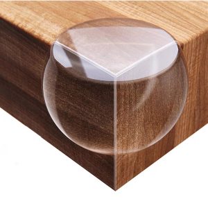 Προστατευτικά γωνίας επίπλων AG441 με αυτοκόλλητο, 30x30x30mm, διάφανα, 4τμχ 2 30x30x30mm