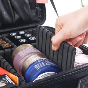 Τσάντα καλλυντικών AG905, 25.5x22.5x9.3cm, μαύρη 3 μαύρη