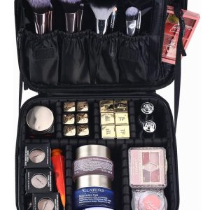 Τσάντα καλλυντικών AG905, 25.5x22.5x9.3cm, μαύρη 4 AG905 3