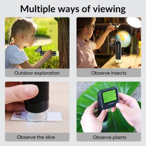 APEXEL ψηφιακό μικροσκόπιο APL-MS008, 400x-800x, LED, 720p/2MP 3 LED