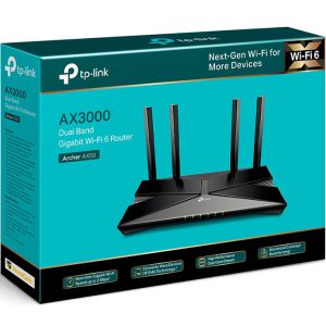 TP-LINK router Archer AX50, WiFi 6, 3000Mbps AX3000, Ver. 1.0 4 Ver. 1.0
