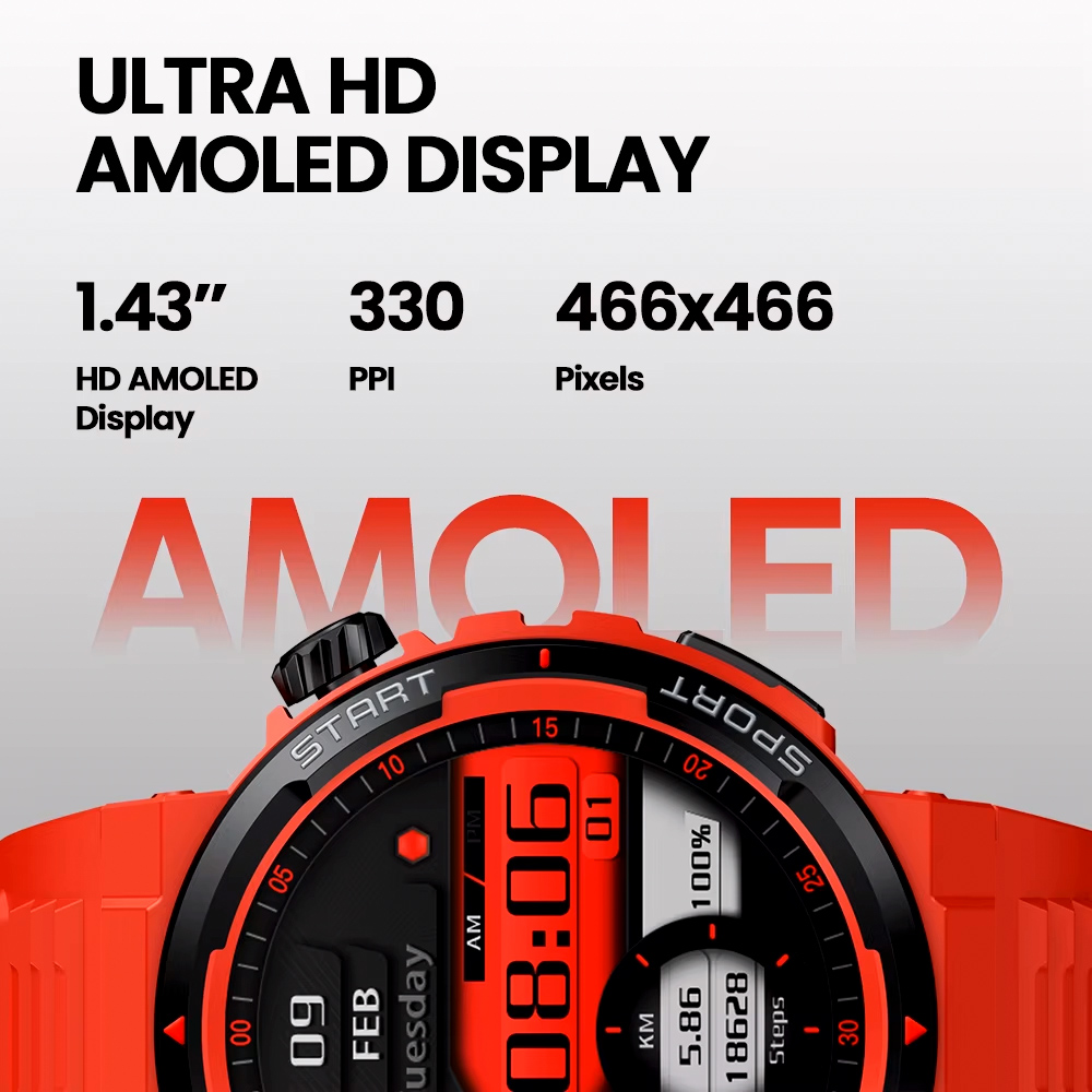 1.43" AMOLED 1.43" AMOLED