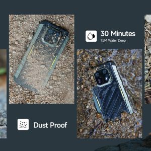 ULEFONE smartphone Armor 22, 6.58", 8GB, 128GB, 6600mAh, μαύρο 3 8GB