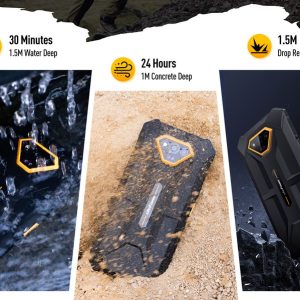 ULEFONE smartphone Armor X13, 6.52", 6GB, 64GB, 6320mAh, μαύρο 4 64GB