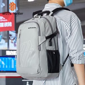 ARCTIC HUNTER τσάντα πλάτης B00387 με θήκη laptop 15.6", 26L, USB, γκρι 3 USB