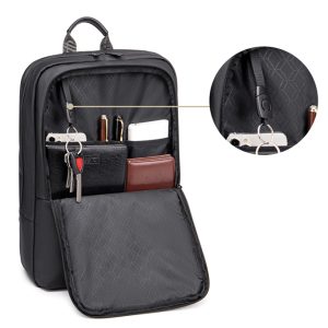 ARCTIC HUNTER τσάντα πλάτης B00529 με θήκη laptop 15.6", 22L, γκρι 3 γκρι