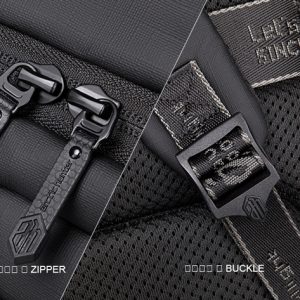 ARCTIC HUNTER τσάντα πλάτης B00529 με θήκη laptop 15.6", 22L, γκρι 4 B00529 GY 3