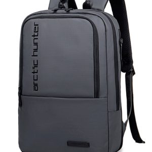ARCTIC HUNTER τσάντα πλάτης B00529 με θήκη laptop 15.6", 22L, γκρι 1 ARCTIC HUNTER τσάντα πλάτης B00529 με θήκη laptop 15.6"