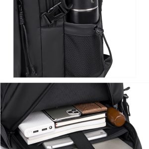 ARCTIC HUNTER τσάντα πλάτης B00530 με θήκη laptop 15.6", 24L, γκρι 2 24L