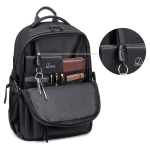 ARCTIC HUNTER τσάντα πλάτης B00531 με θήκη laptop 15.6", 25L, μαύρη 3 μαύρη