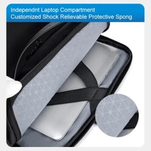 ARCTIC HUNTER τσάντα πλάτης B00574 με θήκη laptop 15.6", 10L, μαύρη 4 B00574 BK 3