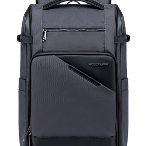 ARCTIC HUNTER τσάντα πλάτης B00675 με θήκη laptop 15.6", USB, 15L, γκρι 4 γκρι