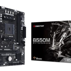 BIOSTAR μητρική B550MH, 2x DDR4, AM4, USB 3.2, uATX, Ver. 3.0 4 USB 3.2