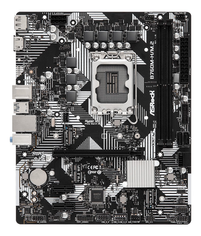ASROCK μητρική B760M-H/M.2 ASROCK μητρική B760M-H/M.2