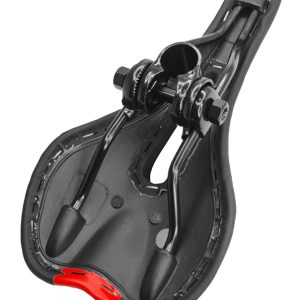 C-TECH σέλα ποδηλάτου BIKE-0042, ανατομική, Φ22.4mm 28 x 13cm, μαύρη 3 Φ22.4mm 28 x 13cm