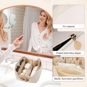 Γυναικείο νεσεσέρ BQ71, 25.5x22.5x9.3cm, εκρού 3 εκρού