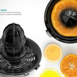 BRUNO ηλεκτρικός στίφτης BRN-0096, συνεχούς ροής, 600W, inox-μαύρο 3 600W