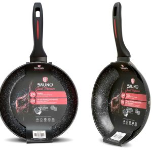 BRUNO τηγάνι Granit Premium BRN-0112 με αντικολλητική επίστρωση, 24cm 3 BRN 0112 1