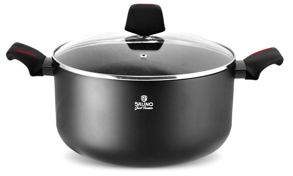 BRUNO κατσαρόλα Granit Premium BRN-0122 με αντικολλητική επίστρωση BRUNO κατσαρόλα Granit Premium BRN-0122 με αντικολλητική επίστρωση