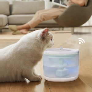 BRUNO smart ποτίστρα για κατοικίδια BRN-0150 αυτόματη, WiFi, 2.5L, λευκή 4 λευκή