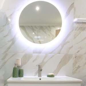 BRUNO καθρέφτης μπάνιου LED BRN-0200, στρόγγυλος, 24W, Φ70cm, IP67 3 24W