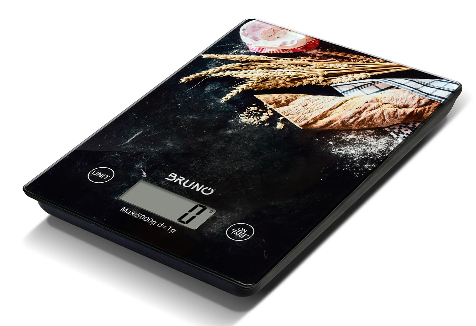 BRUNO BRN-0207 Ψηφιακή Ζυγαριά Κουζίνας 1gr/5kg "My Bakery" BRUNO BRN-0207 Ψηφιακή Ζυγαριά Κουζίνας 1gr/5kg "My Bakery"